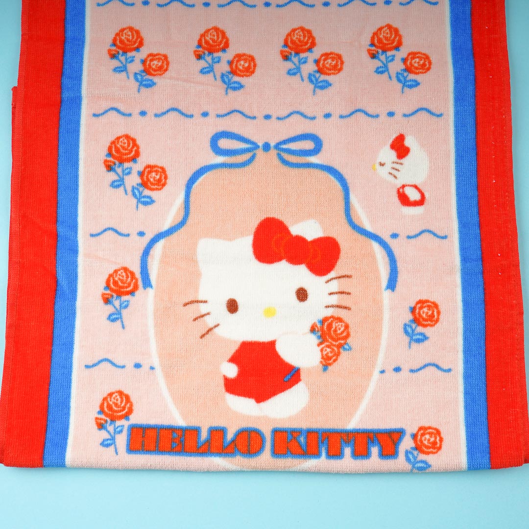 Hello Kitty Roses Face Towel