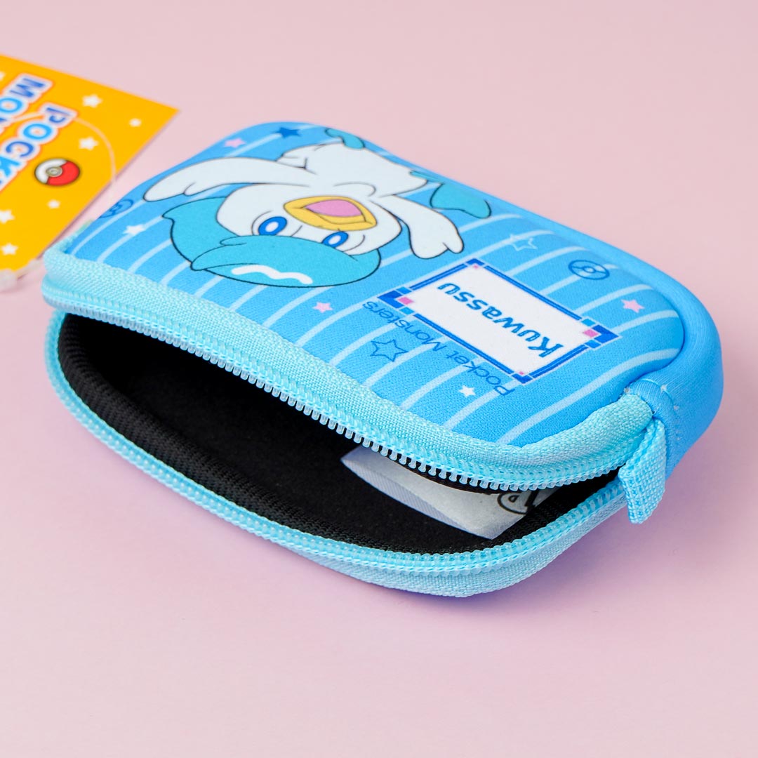 Pokemon Striped Foam Pouch - Quaxly
