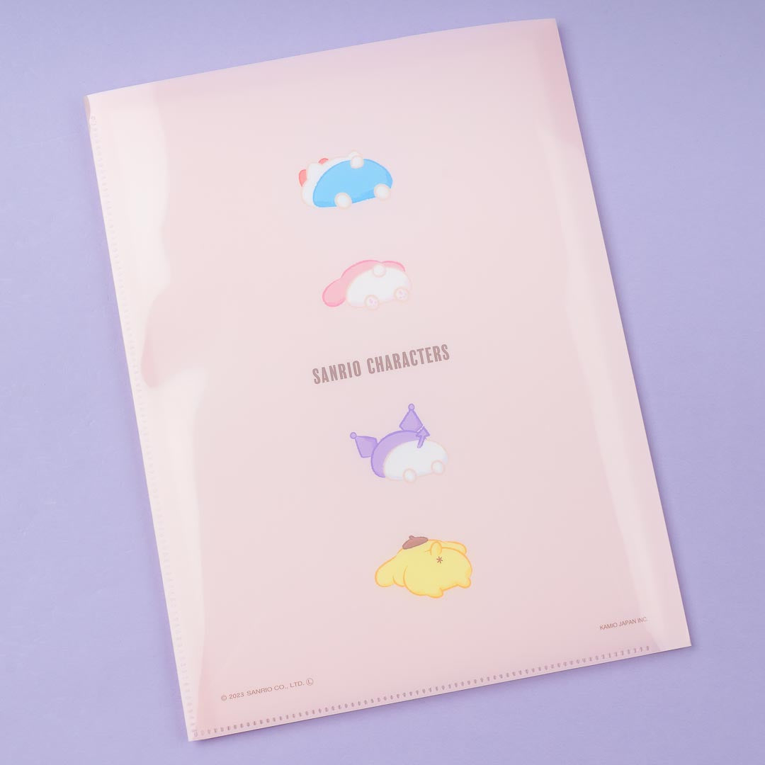 Sanrio Characters Chubby Cuties Die-Cut Clear Index Folder