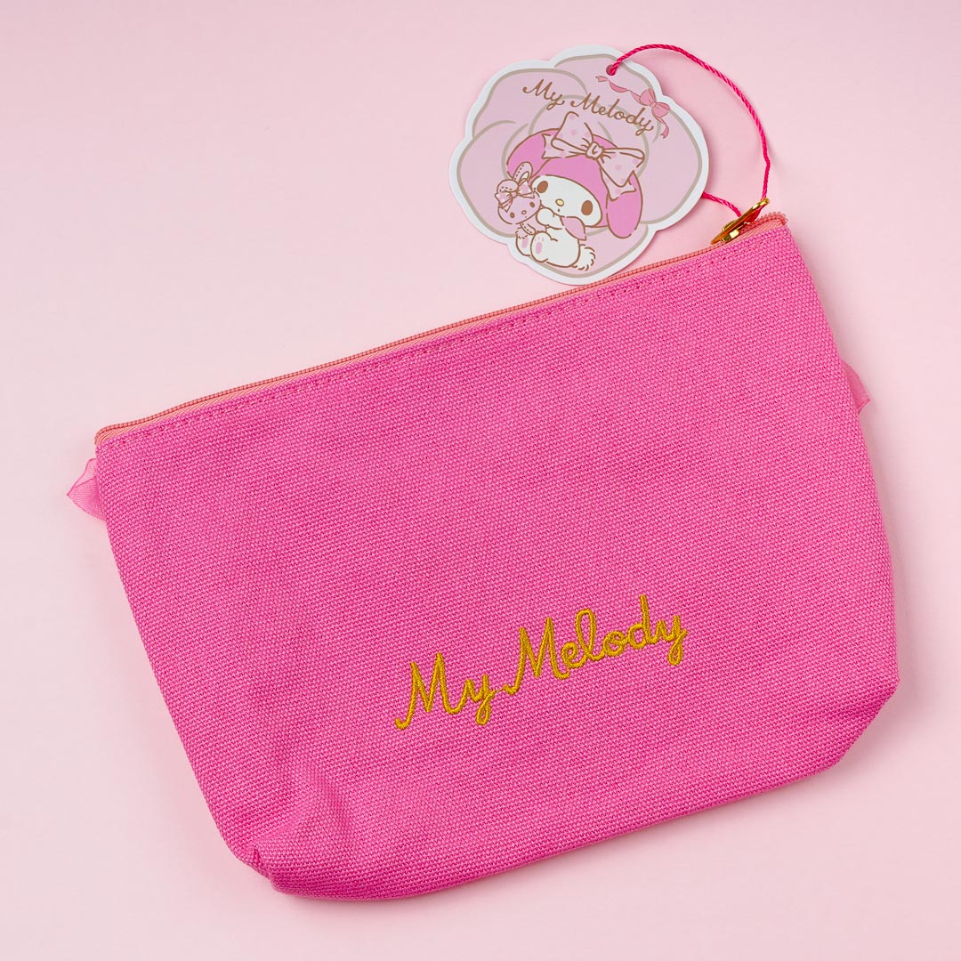 My Melody Embroidered Frill Pouch