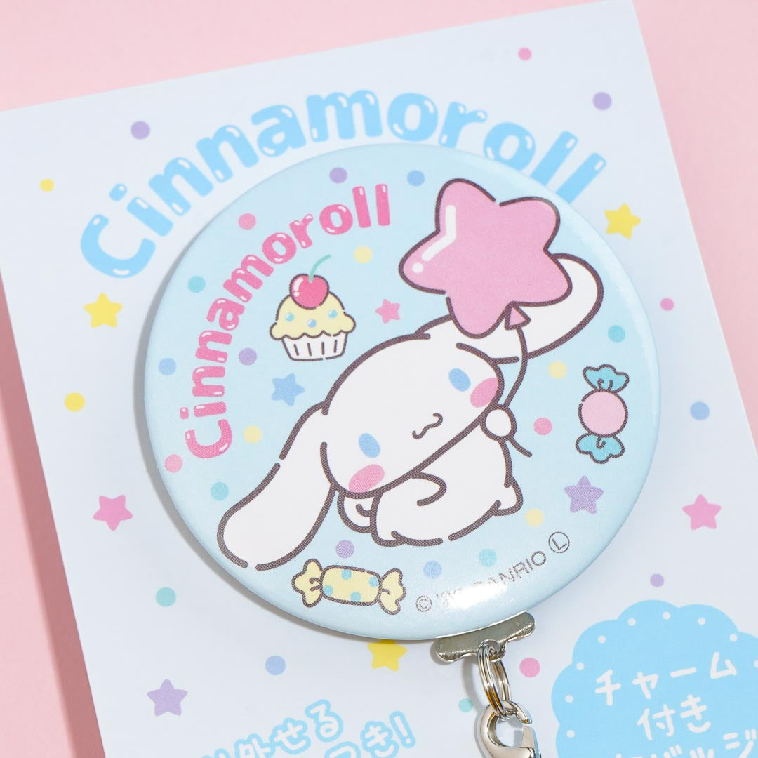 Cinnamoroll Balloon Badge With Charm