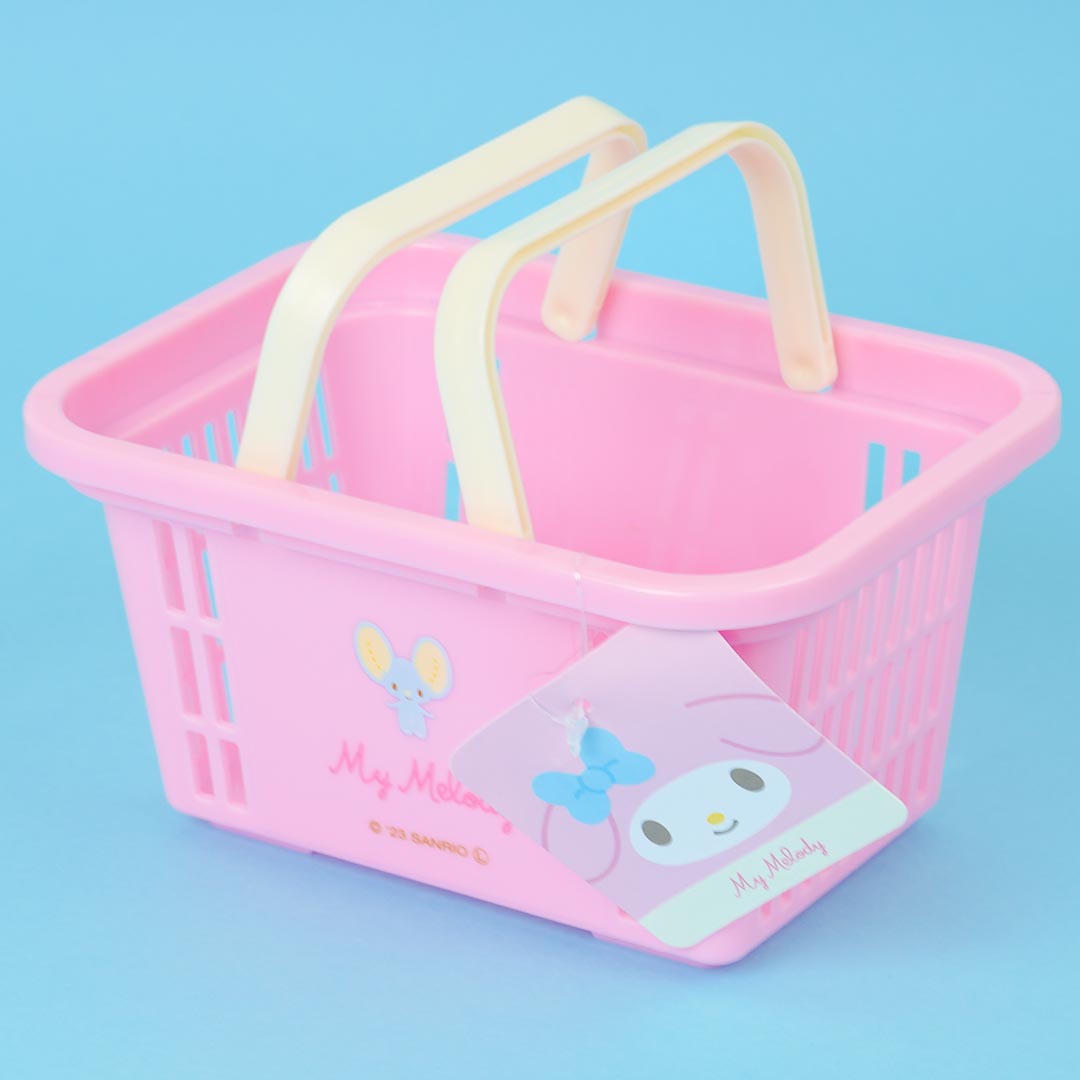 My Melody & Flat Mini Shopping Basket