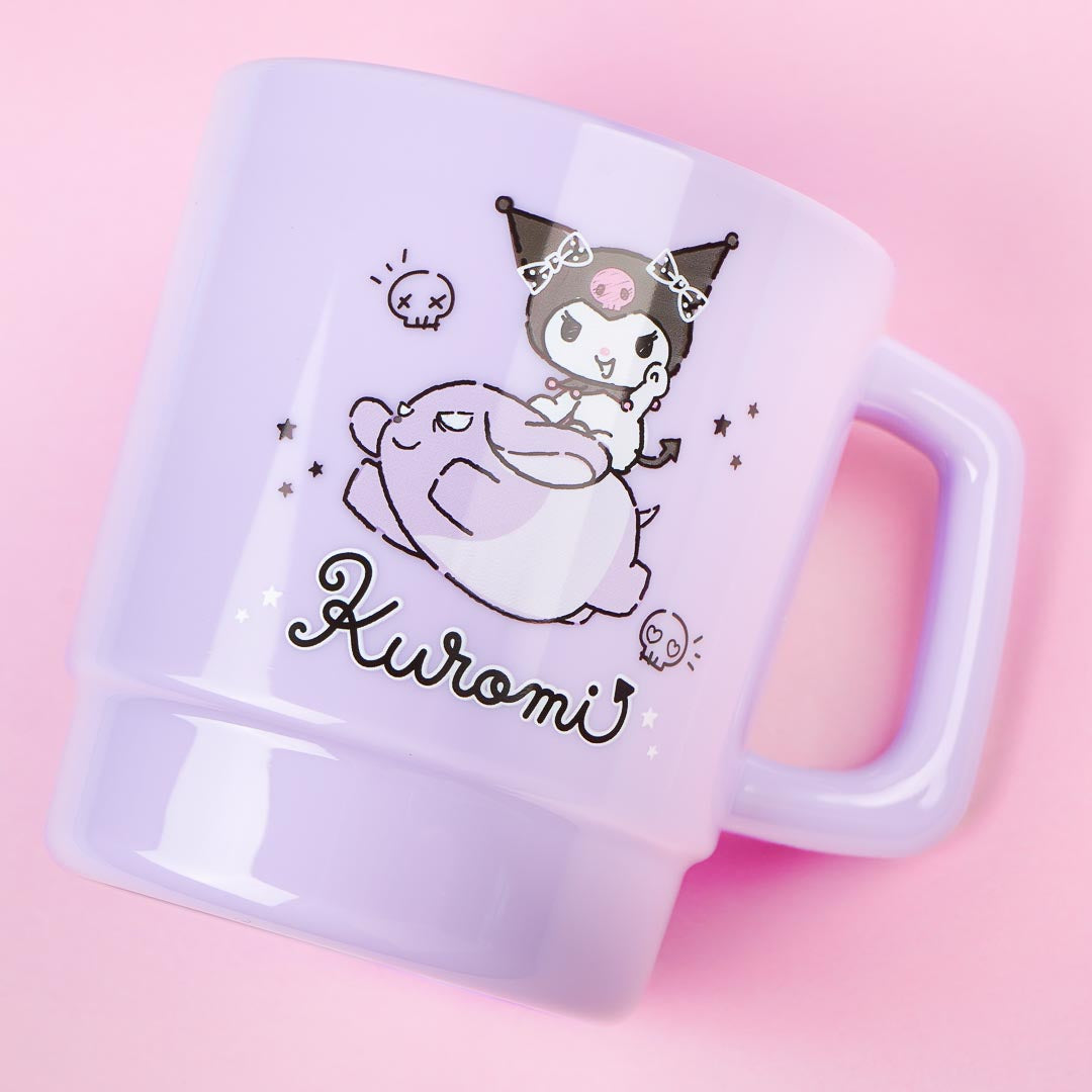 Kuromi & Baku Fun Friends Stackable Mug