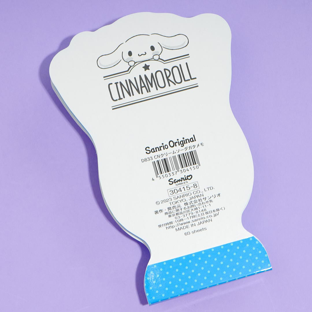 Cinnamoroll Cream Soda Die-Cut Memo Pad