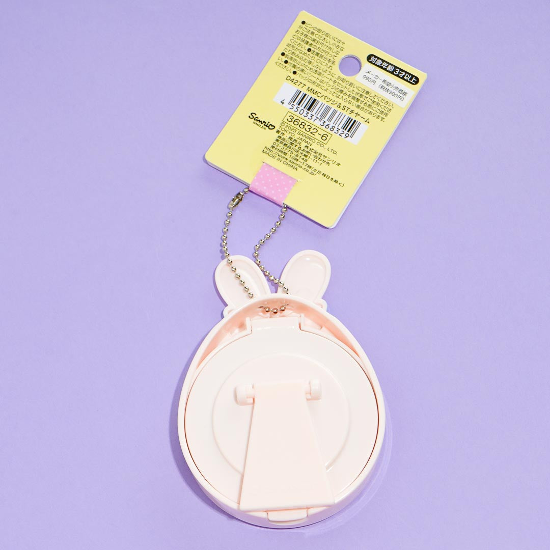 My Melody Easter Bunny 2-Way Charm With Badge
