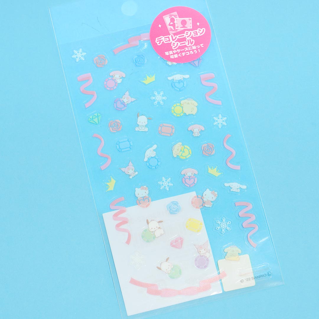 Sanrio Characters Jewel Seal Stickers