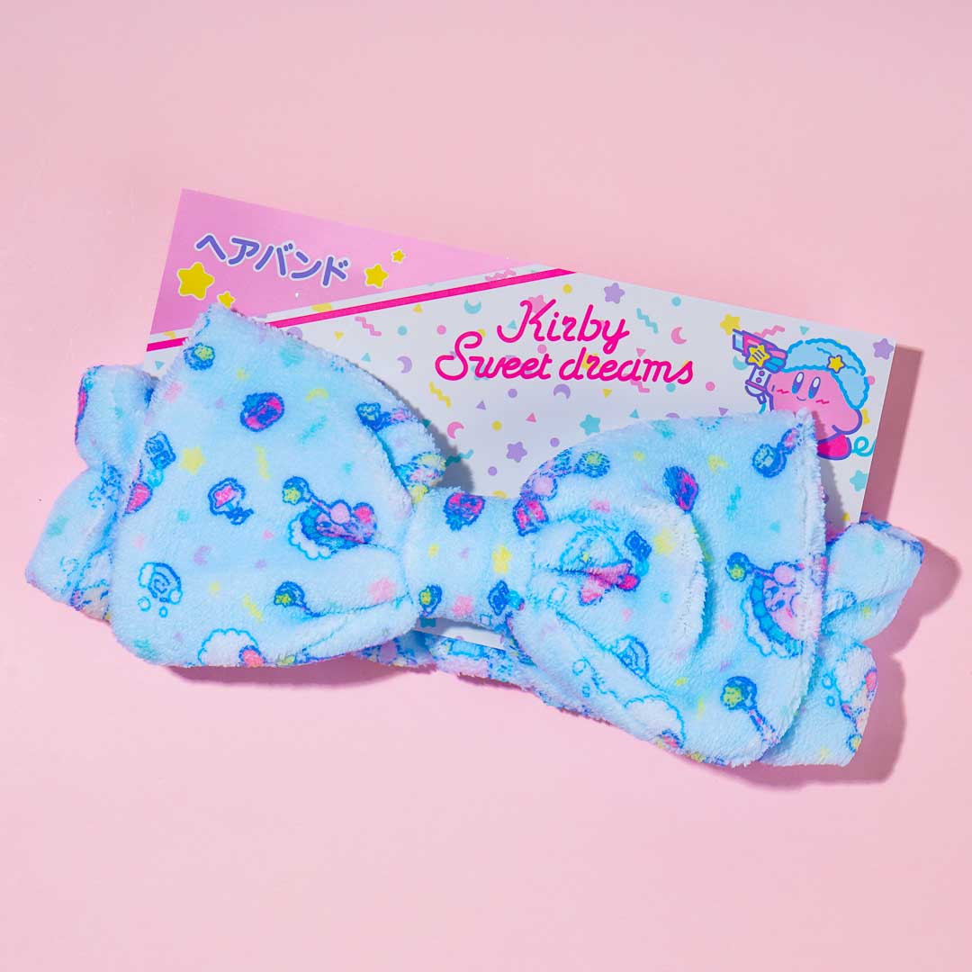 Kirby Dream Land Fluffy Ribbon Hairband