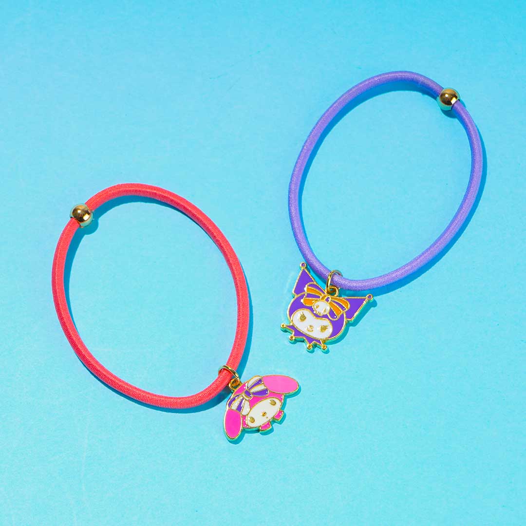 My Melody & Kuromi Halloween Hair Tie Set