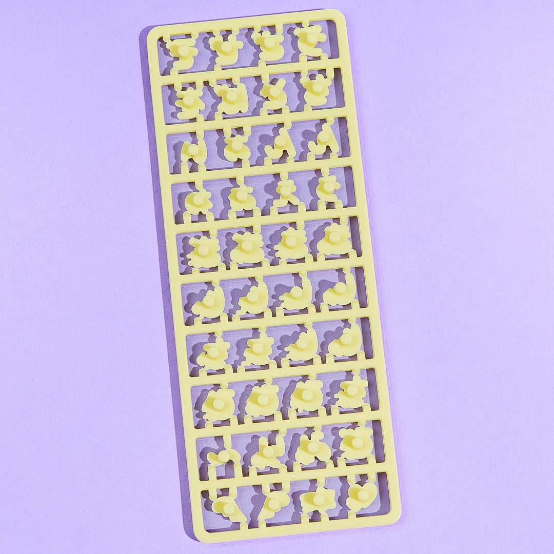 Sanrio Custom Hiragana Mini Decors - Yellow