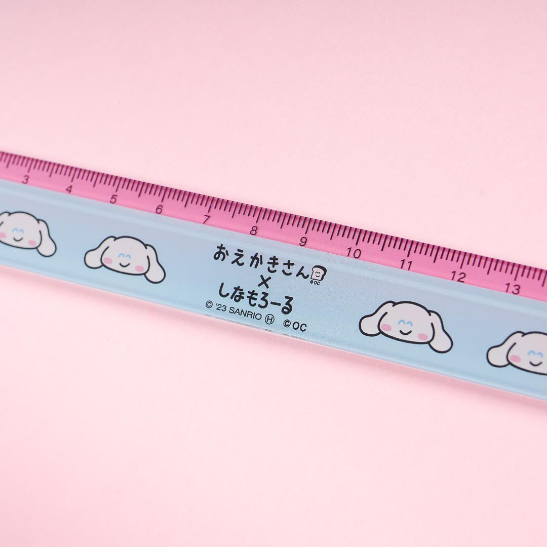 Cinnamoroll x Oekaki-San Happy Doodle Ruler