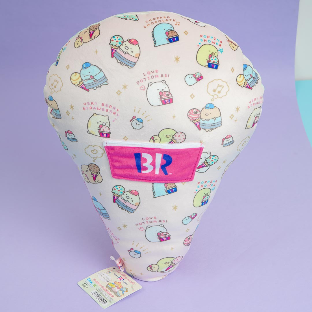 Sumikko Gurashi x Baskin Robbins Ice Cream Cushion - Tapioca