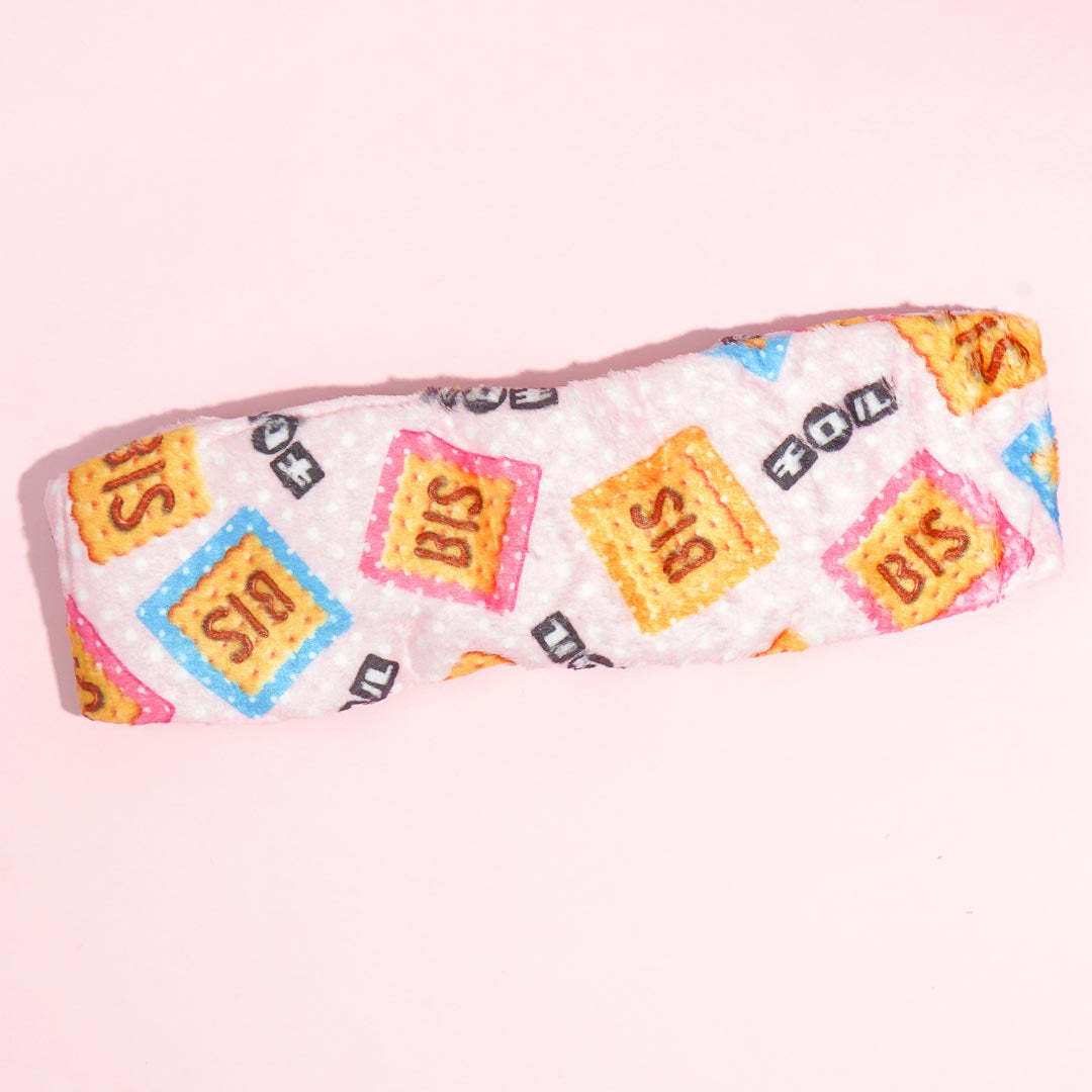 Tirol Bis Milk Choco Multi-Pouch & Hair Turban Set