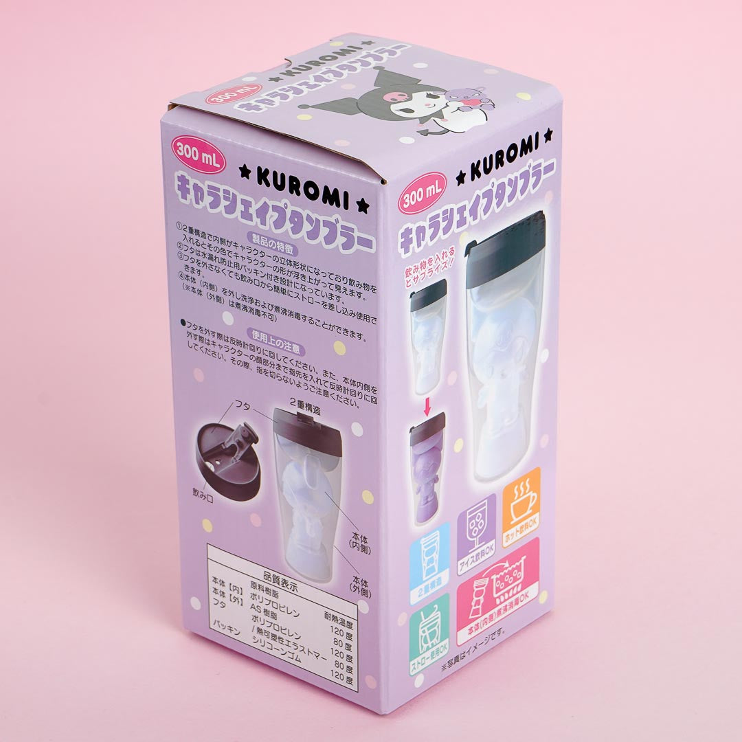 Kuromi Shaped Two-Layer Tumbler