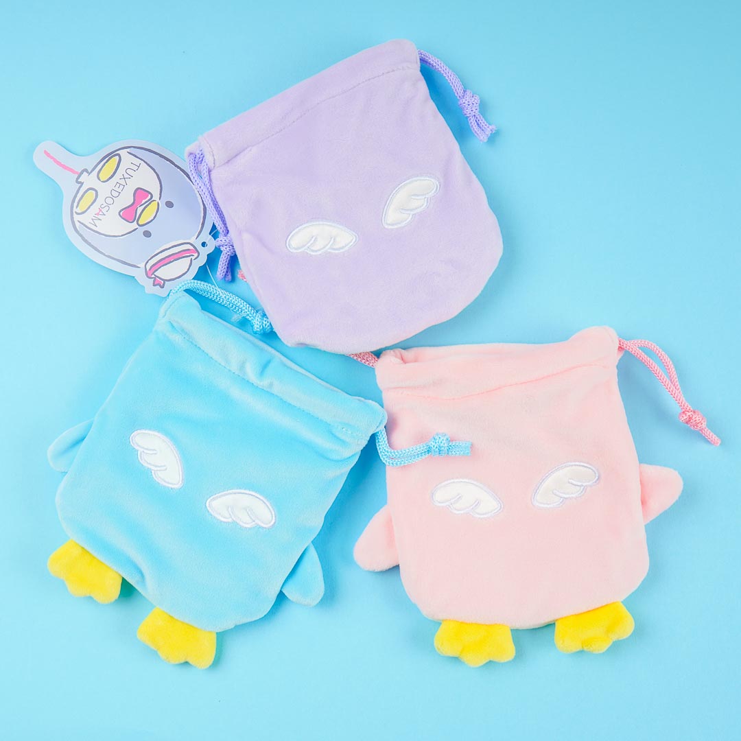 Tuxedosam Balloon Dream Drawstring Pouch Set - 3 pcs