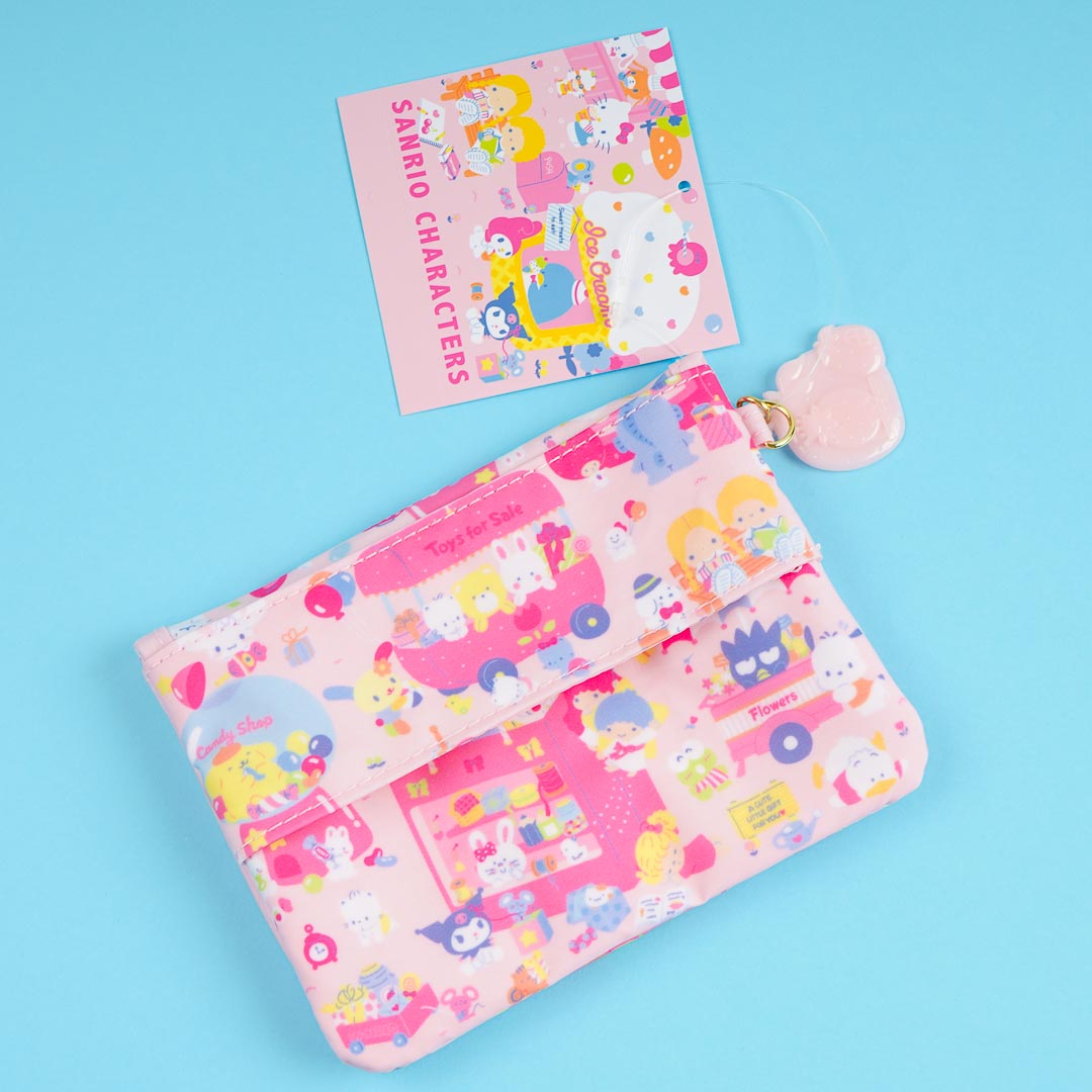 Sanrio Characters Fancy Shop Flat Pouch