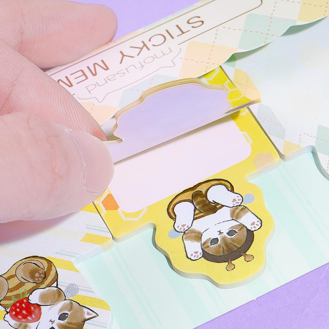 Mofusand Honey Bee Sticky Notes Set