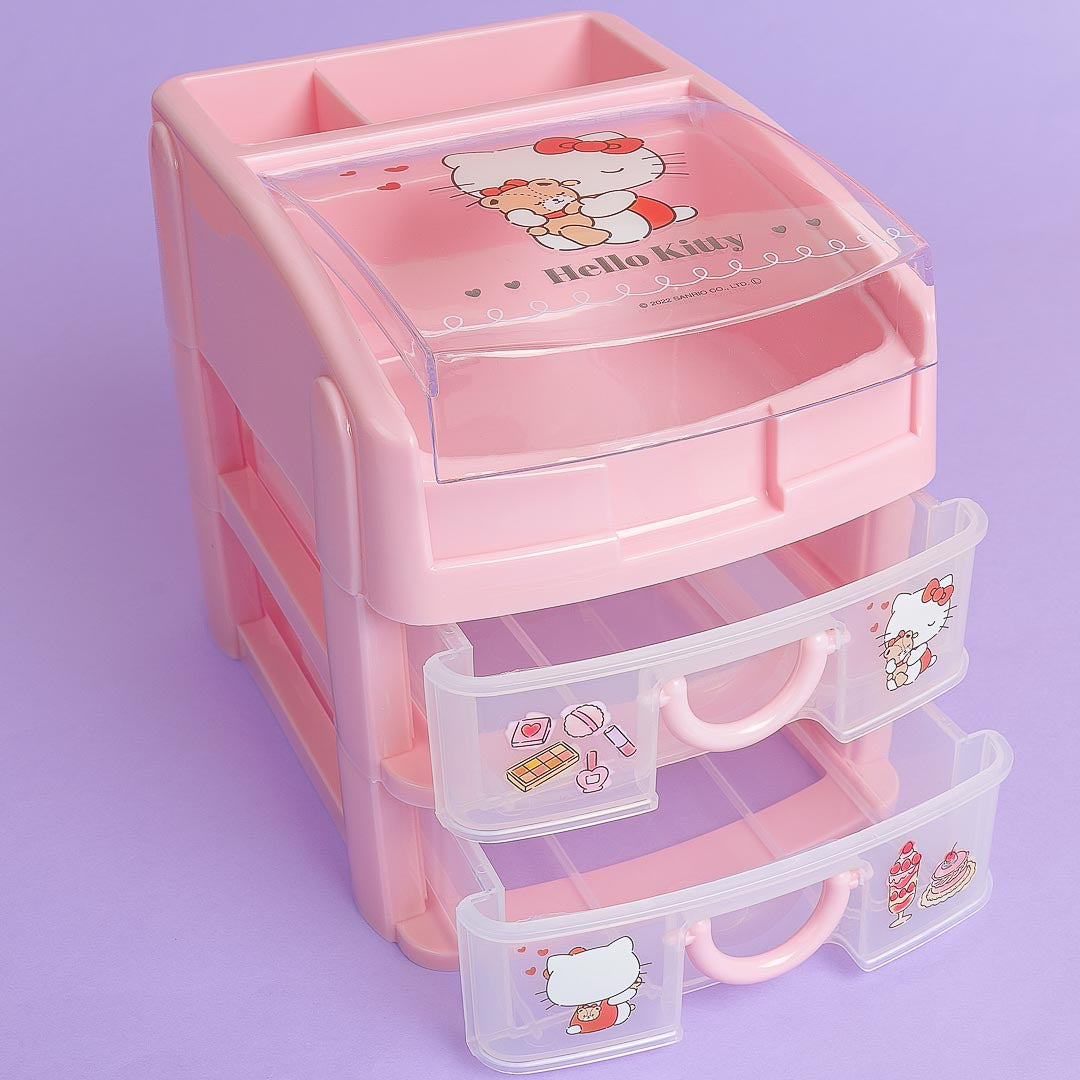 Hello Kitty Makeup & Dessert Multi-Storage Drawer Chest