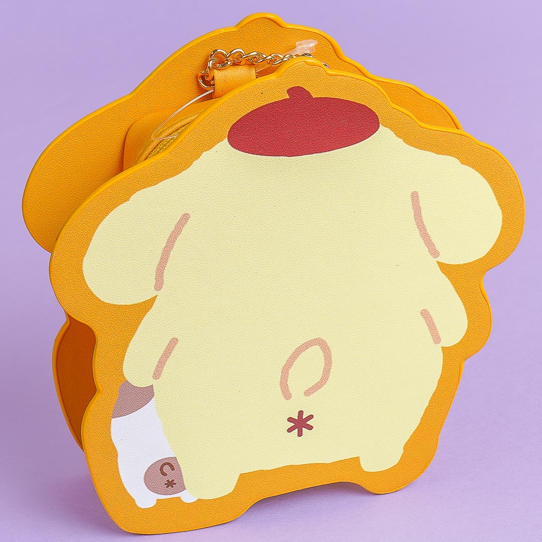 Pompompurin Standing Pouch Charm