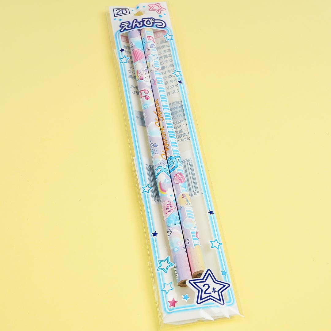 Musical Unicorn 2B Pencil Set - Purple