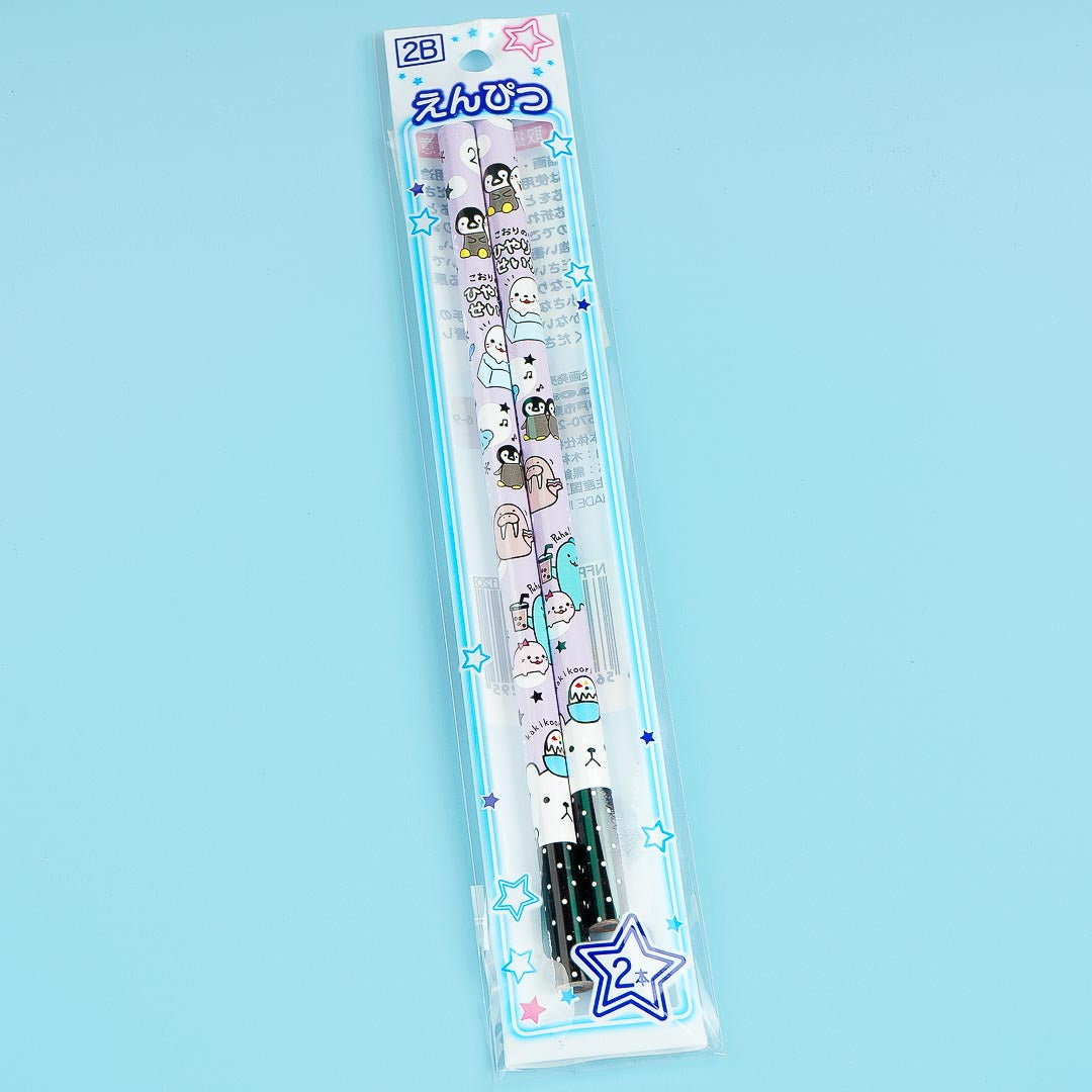 Ice Buddies 2B Pencil Set - Purple / 2 pcs
