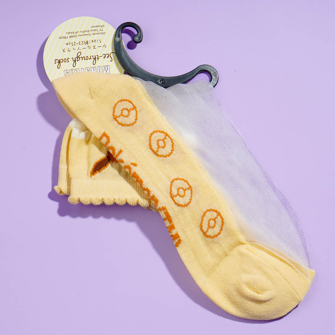 Pokemon See-Through Socks - Eevee