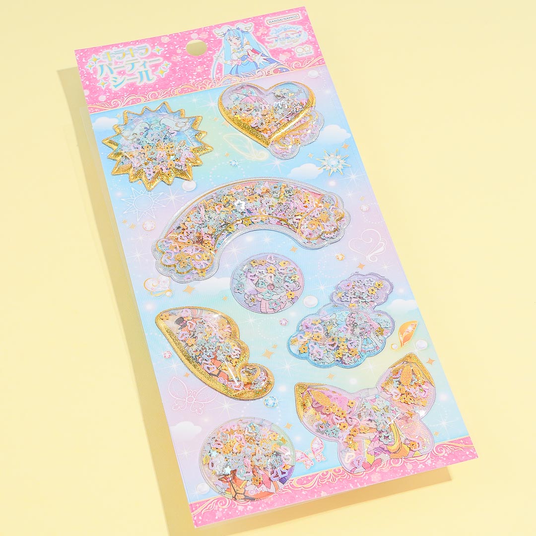 Soaring Sky! Pretty Cure Glittery Water Stickers