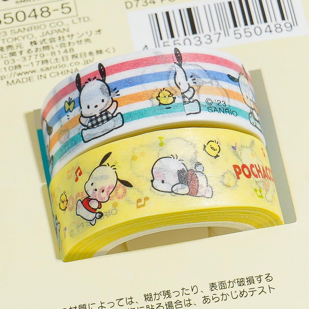 Pochacco Playtime Paper Tape Set