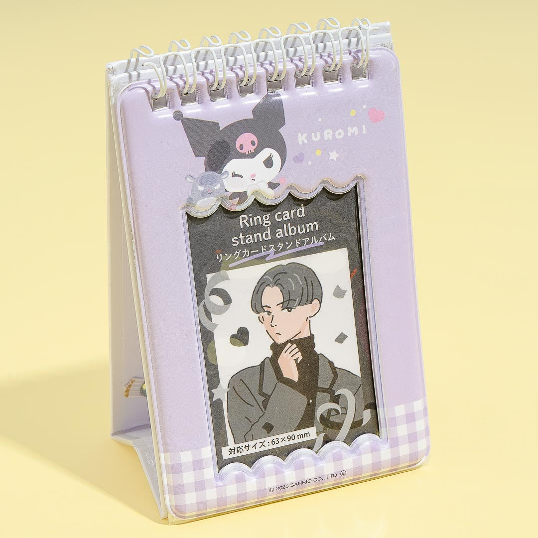 Kuromi Photo Card Standing Ring Album