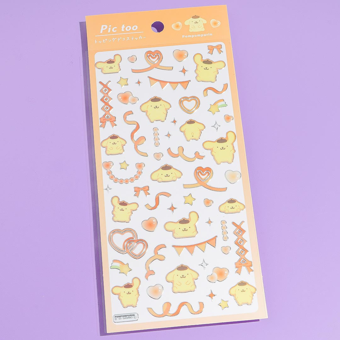 Pompompurin Party Time Stickers