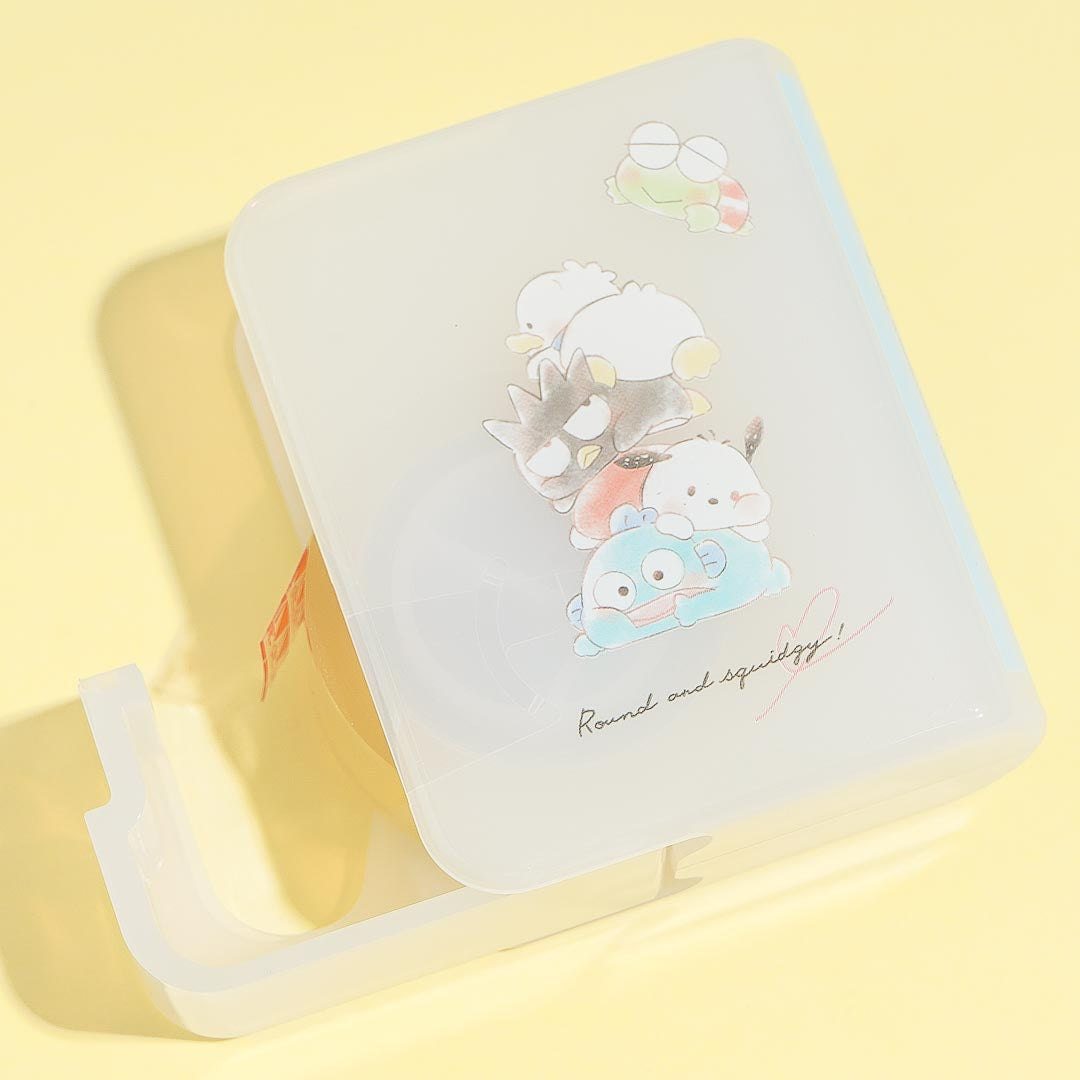 Sanrio Characters Pile-Up Tape With Dispenser