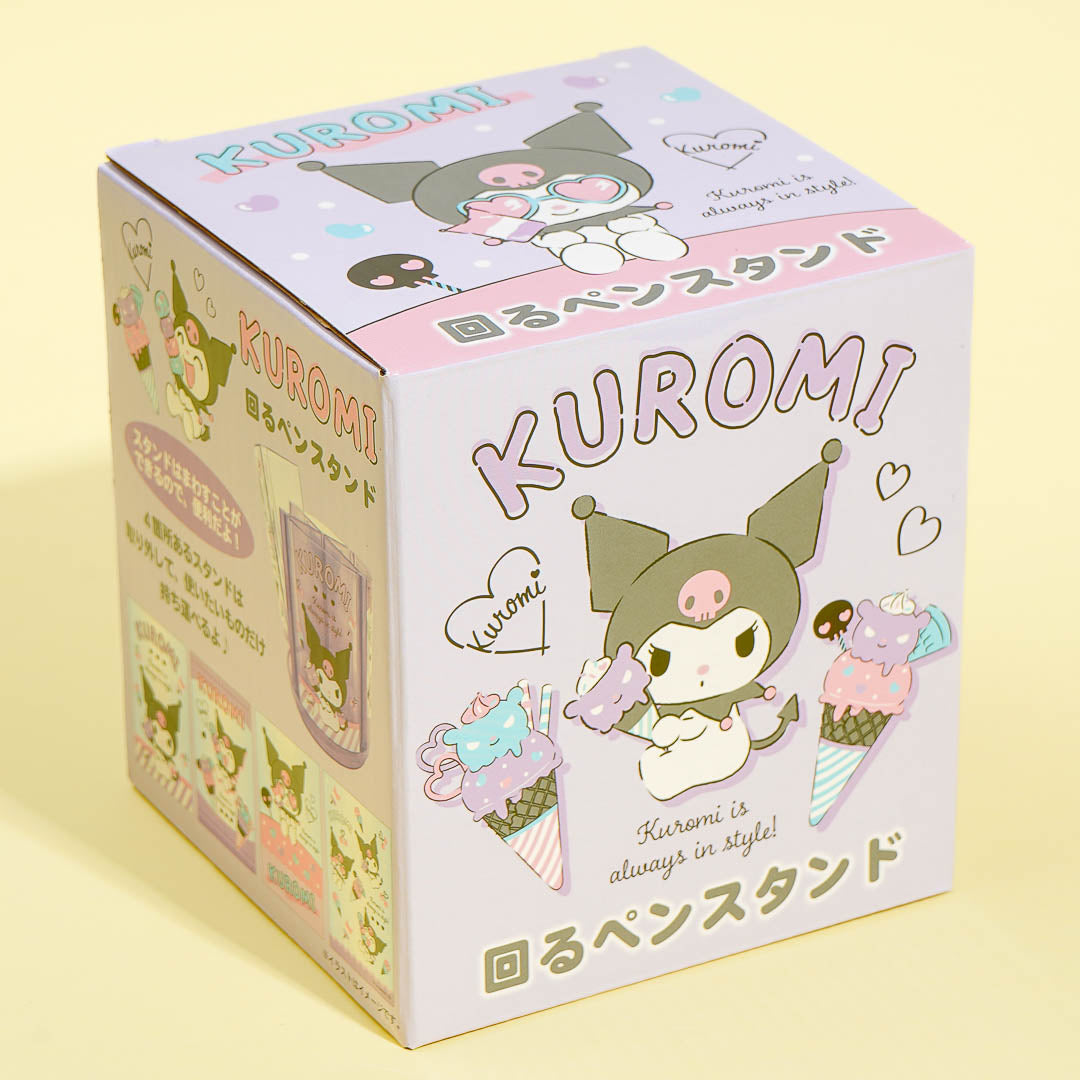 Kuromi Ice Cream Galore Rotating Pen Stand