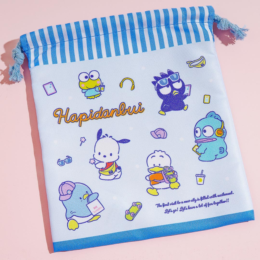 Hapidanbui City Life Drawstring Bag