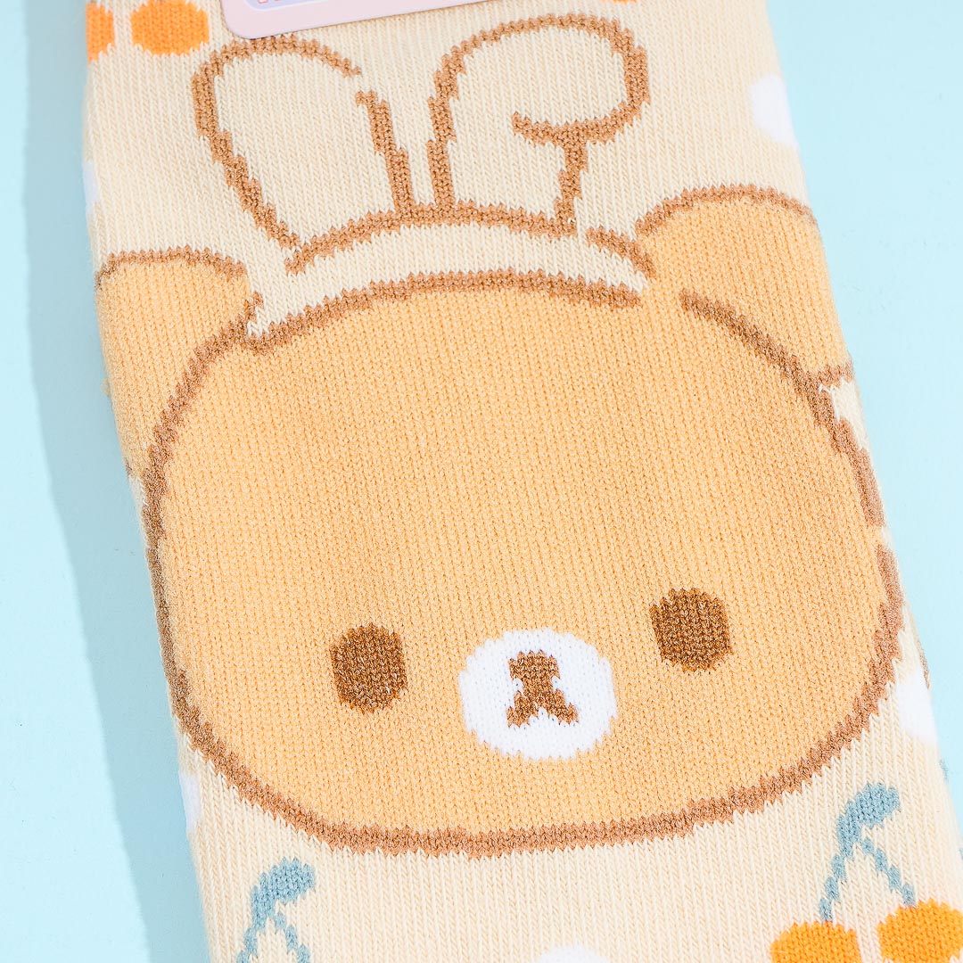 Rilakkuma Rabbit Baby Socks - Chairoikoguma