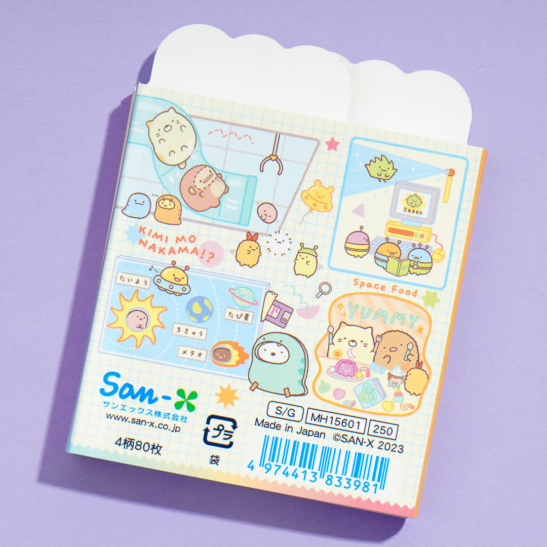 Sumikko Gurashi Mysterious Friends Welcome Memo Pad Set