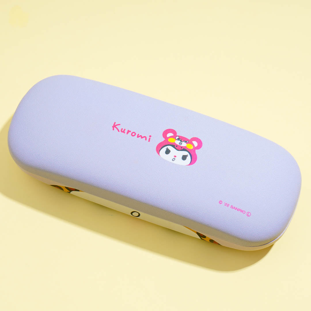 Kuromi Leopard Eyeglass Case