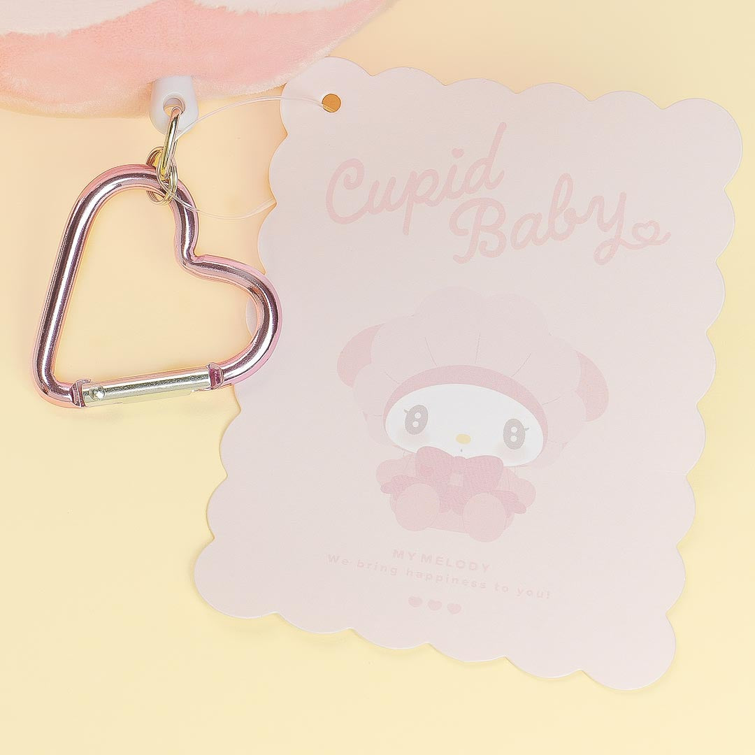 My Melody Cupid Baby Plushie Pass Case
