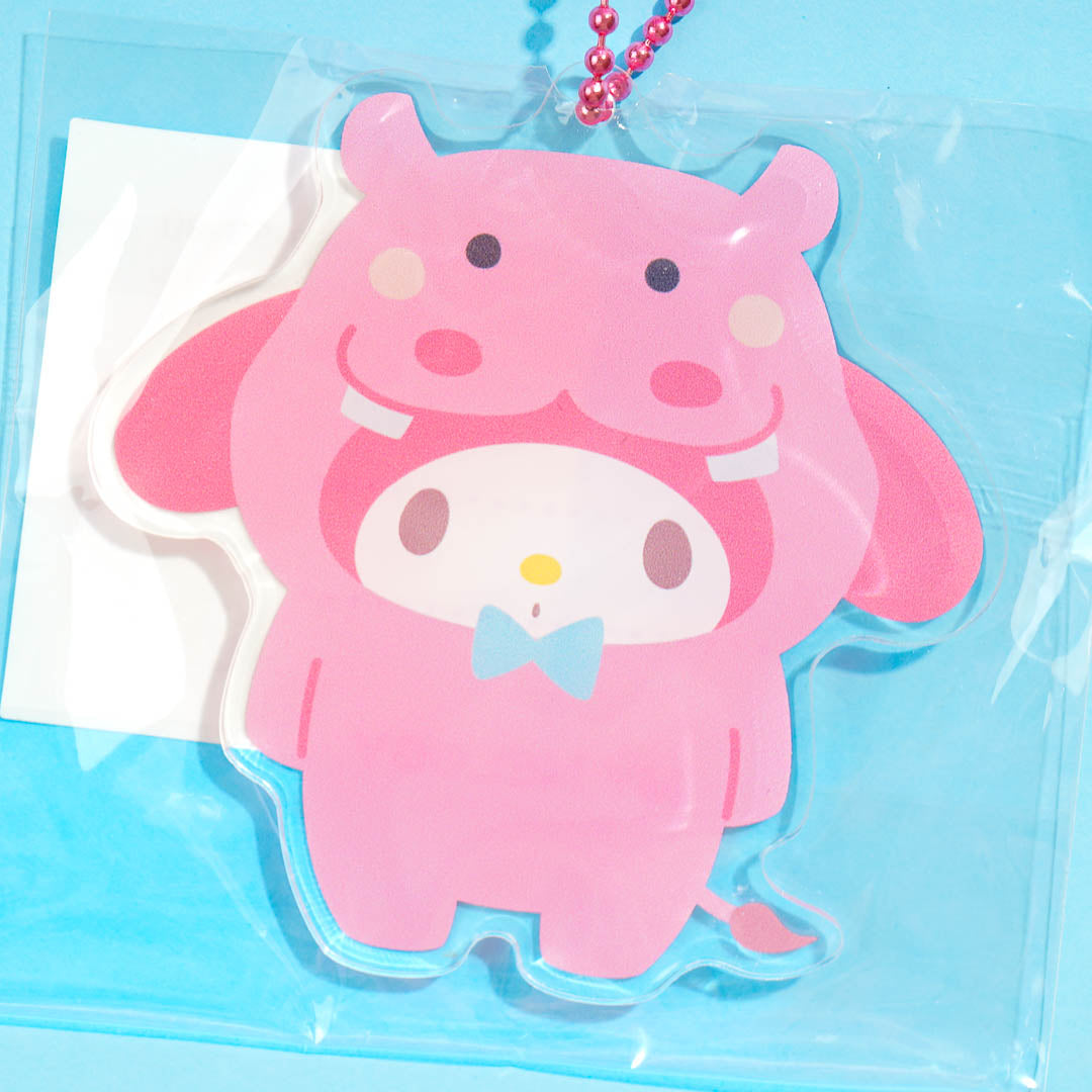 My Melody Hippo Outfit Charm