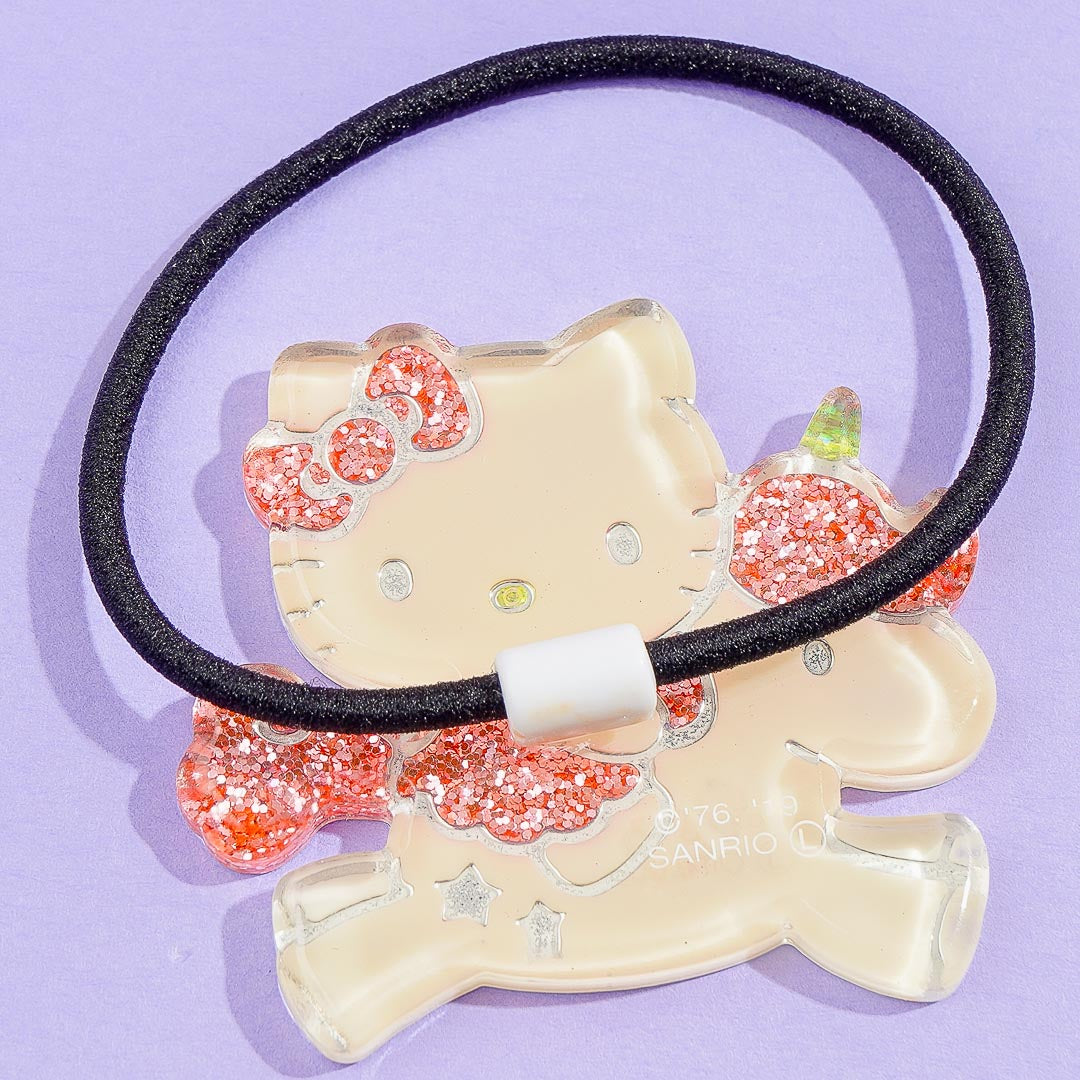 Hello Kitty Sparkly Unicorn Hair Tie