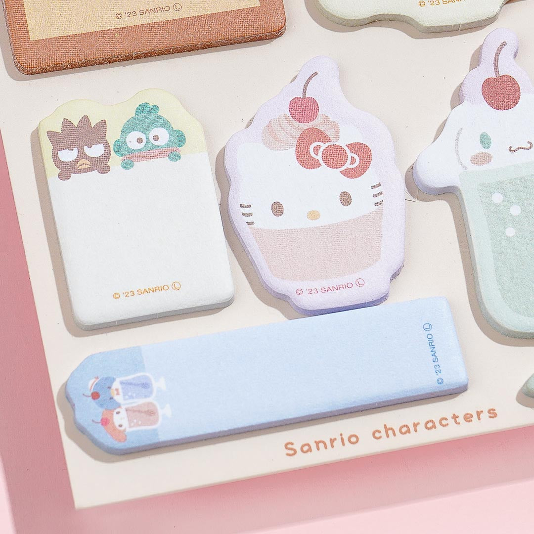 Sanrio Characters Cafe Sticky Notes Set