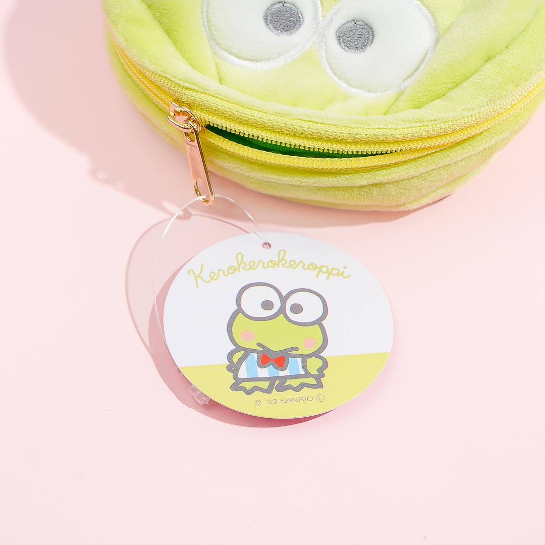 Kero Kero Keroppi Round Fluffy Coin Purse