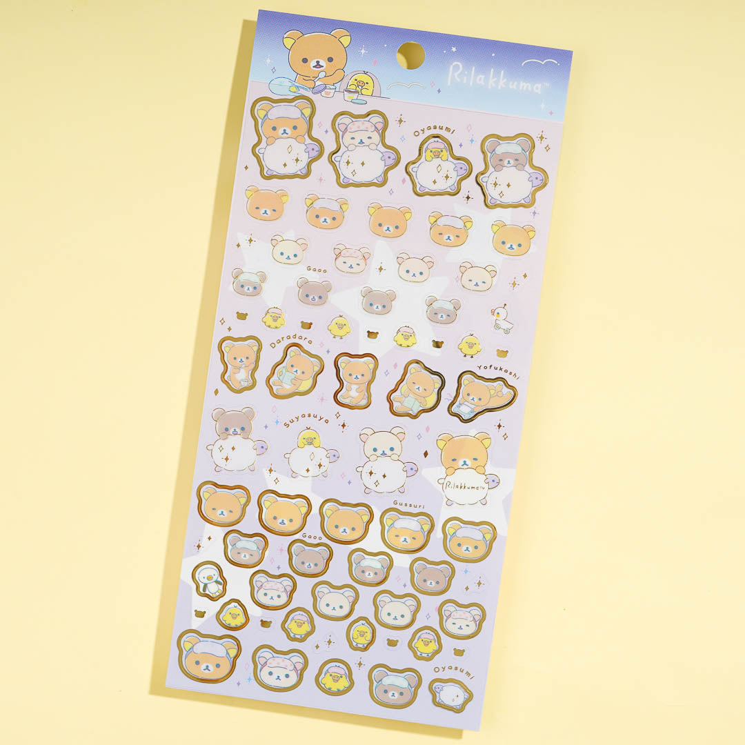 Rilakkuma Friendly Faces Stickers