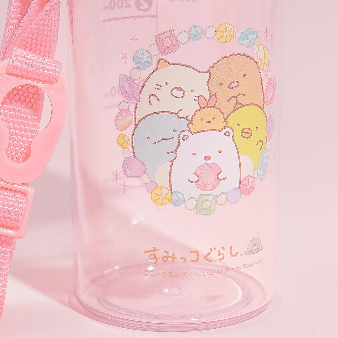 Sumikko Gurashi Flowery Water Bottle