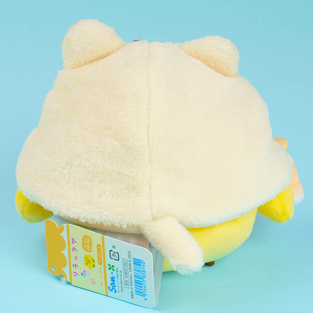 Rilakkuma Neko Neko No Yu Plushie - Kiiroitori / Medium