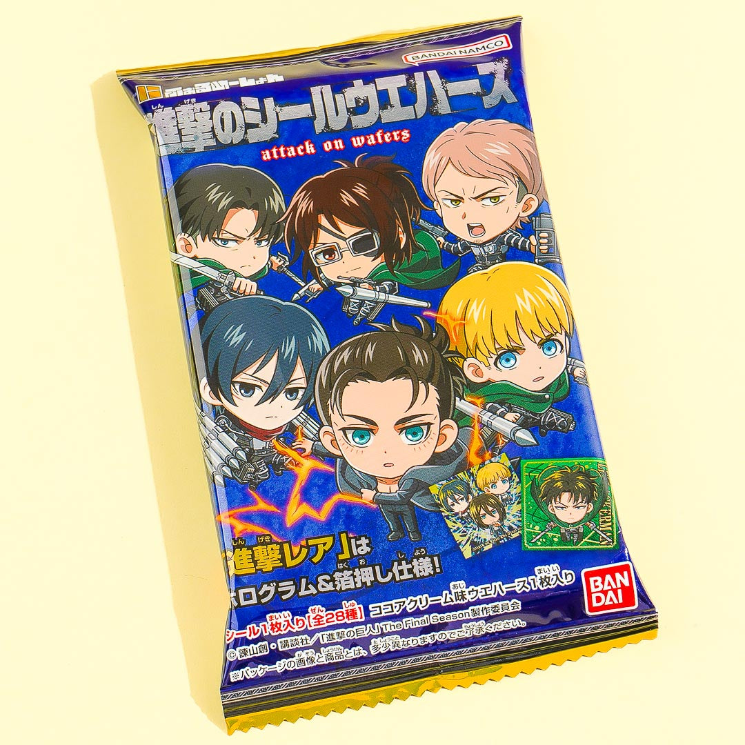 Attack on Titan Niformation Wafer & Sticker