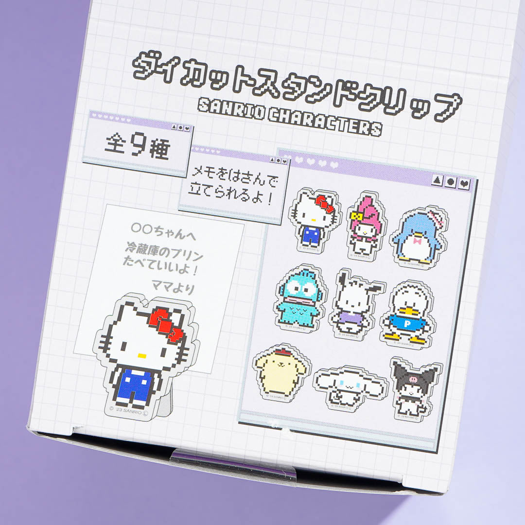 Sanrio Characters Pixel Acrylic Clip Stand