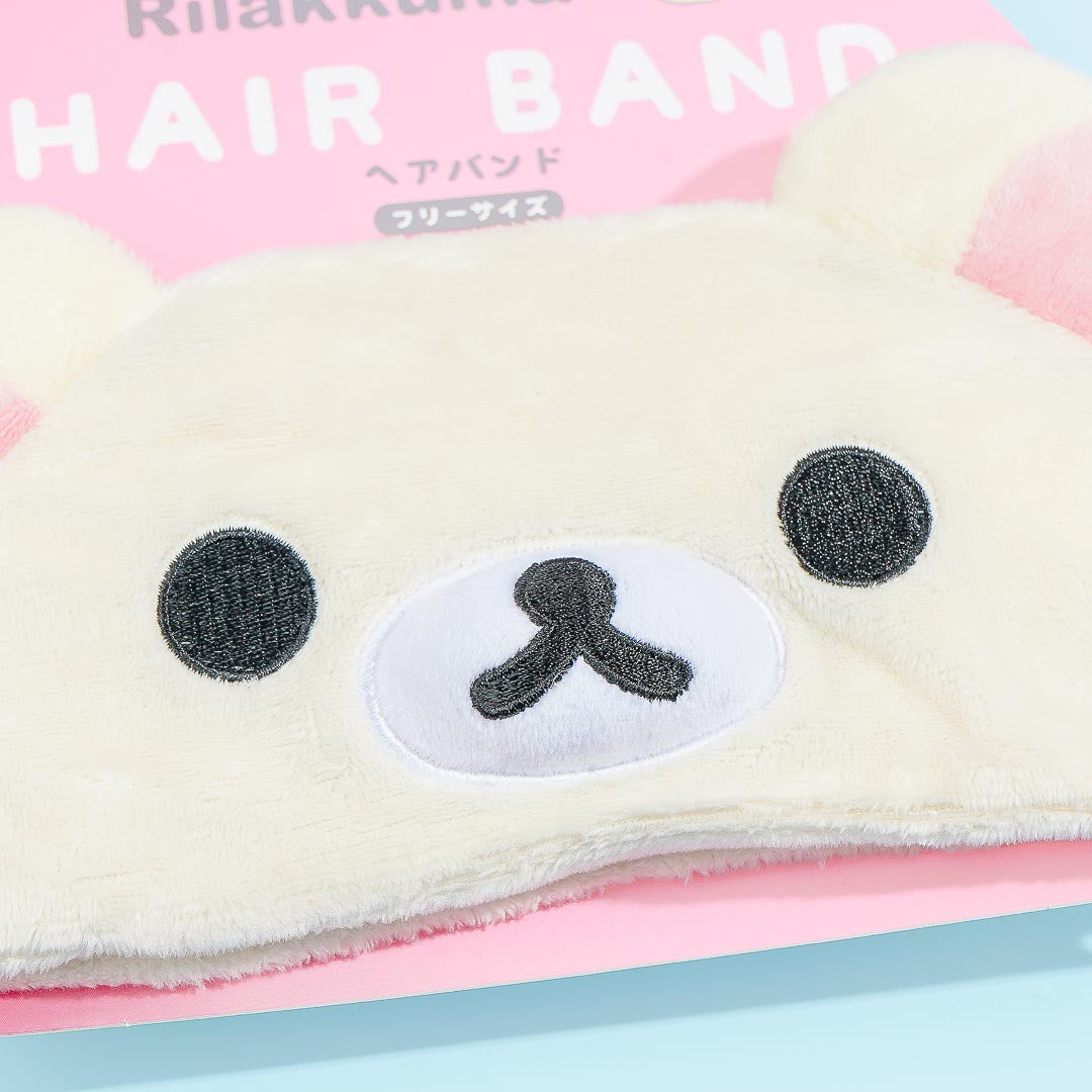 Korilakkuma Fluffy Face Hair Band