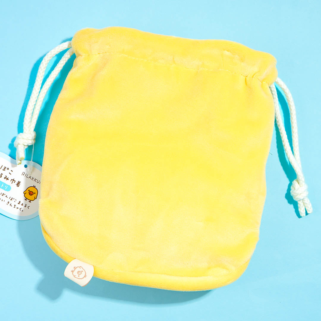 Kiiroitori 3D Drawstring Pouch