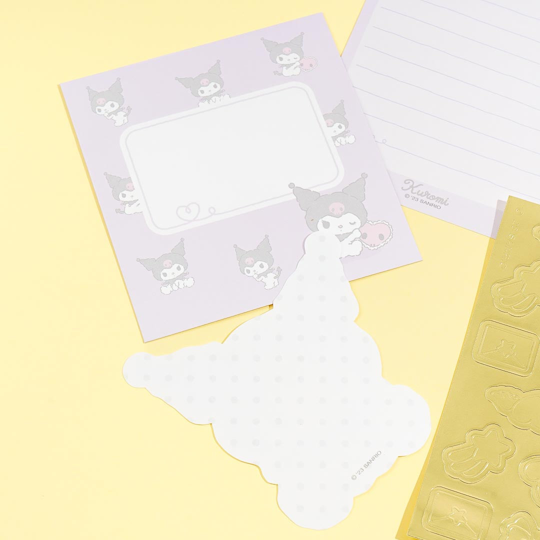 Kuromi Pastel Day Mini Letter Set