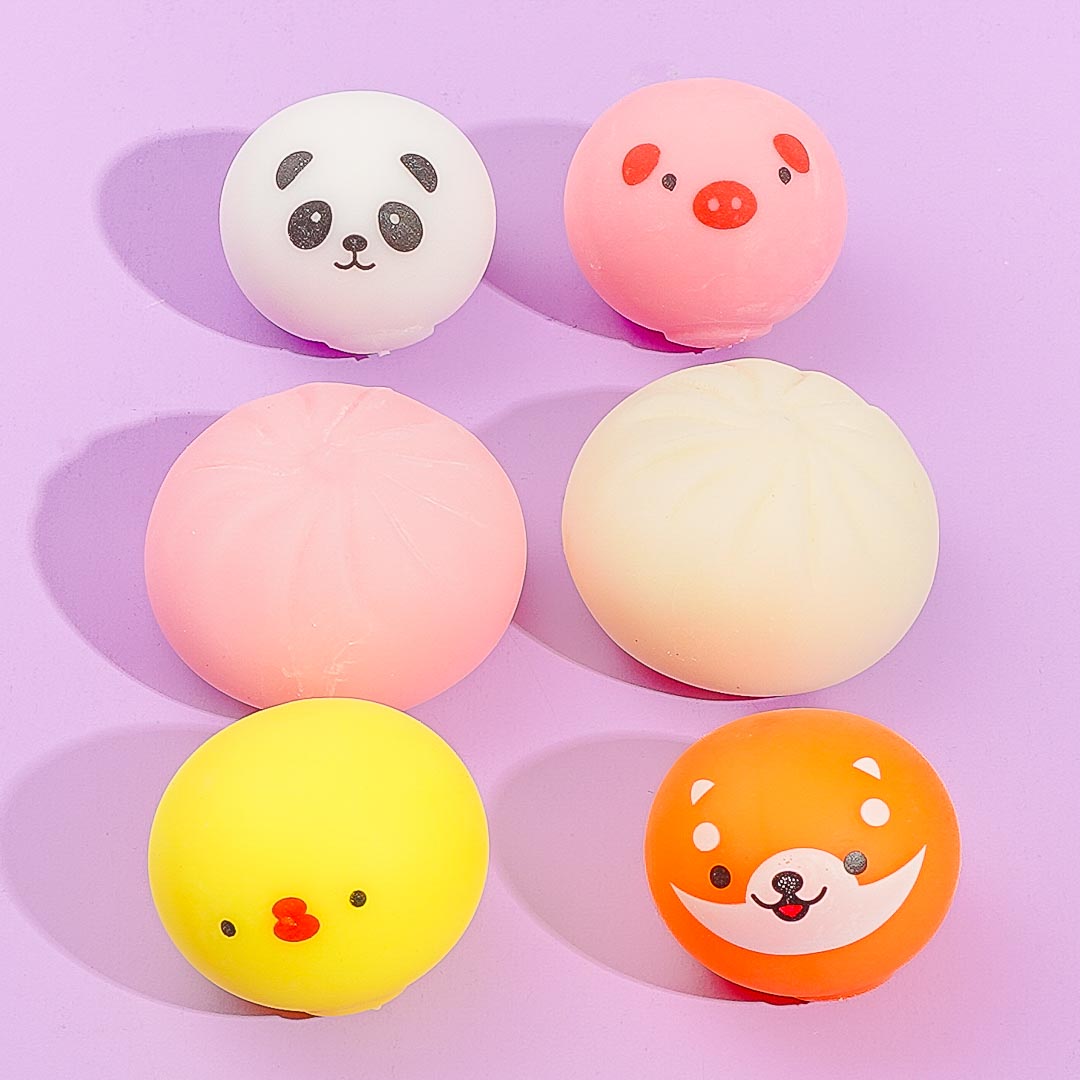 Animal Steamed Bun Squishy