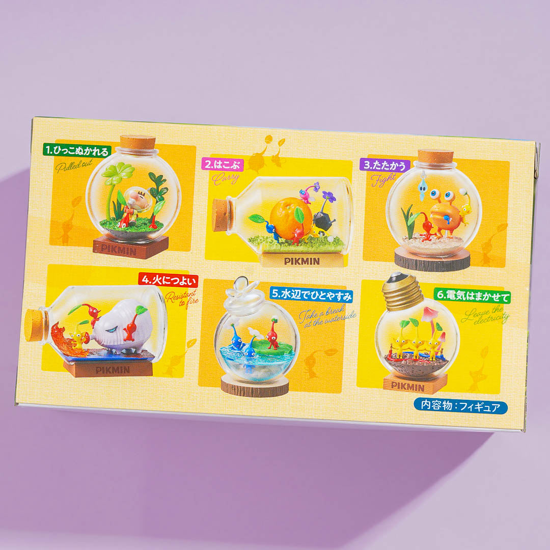 Re-Ment Pikmin Terrarium Collection